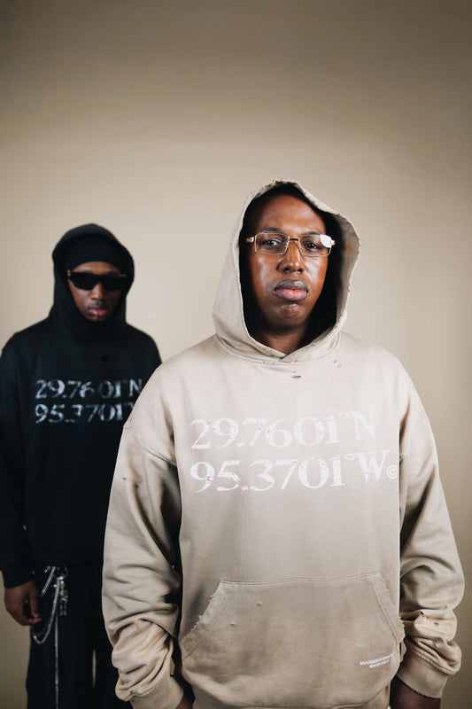 Camel "Coordinates" Hoodie