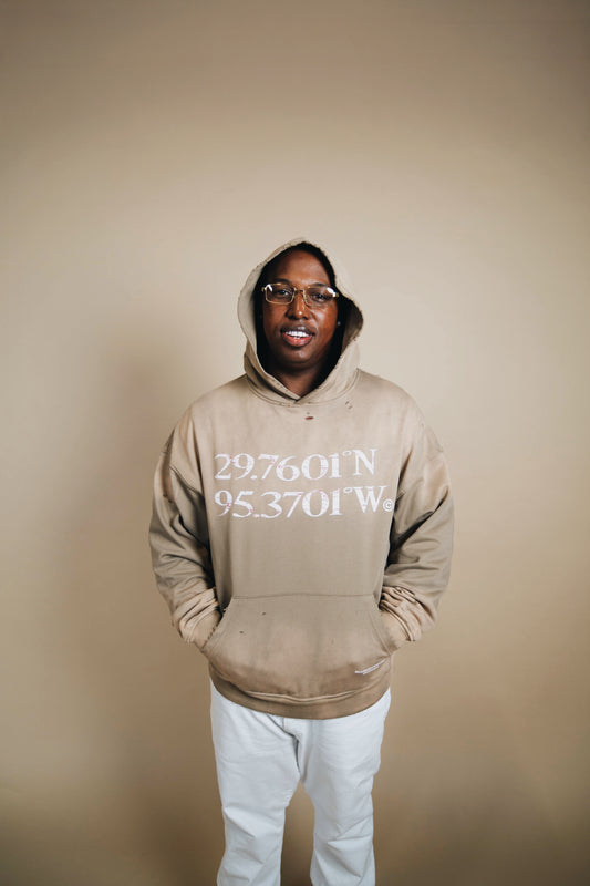 Camel "Coordinates" Hoodie